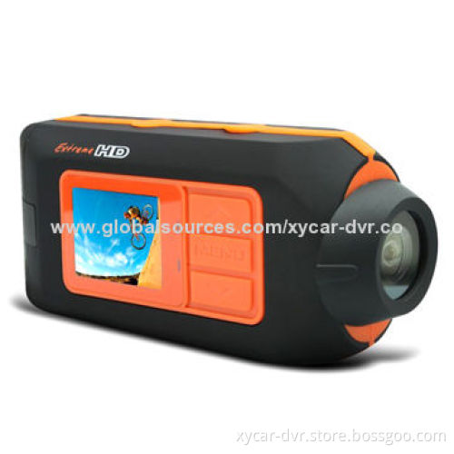 Waterproof sports DVR, 2014 newest, FHD 1080P 30fps, 120 degrees wide angle